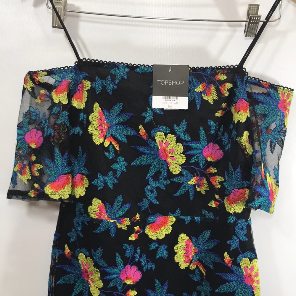 NWT Topshop Party Dress - Picture 3 of 6
